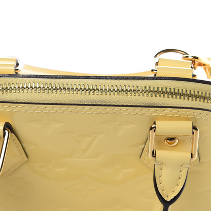 Louis Vuitton Vernis Alma BB Citrine 9 of 9