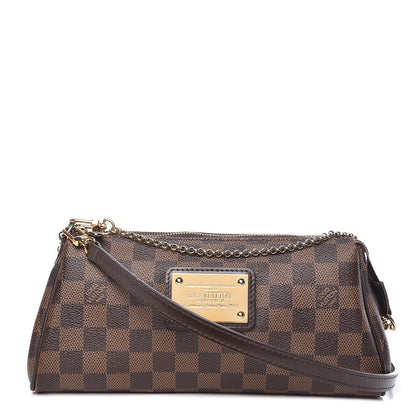 Louis Vuitton Damier Ebene Eva Clutch 1 of 13