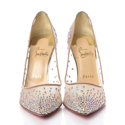 Christian Louboutin Crystal Strass Follies 100 Pumps 37 Crystal 2 of 8