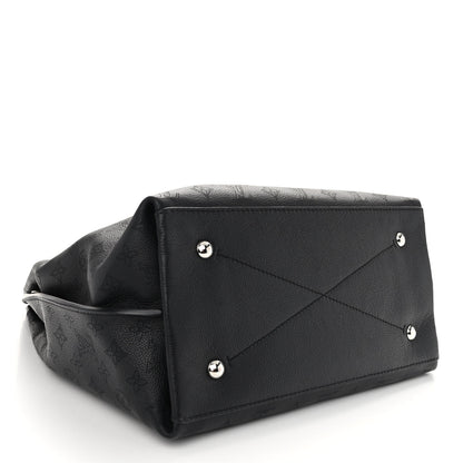 Louis Vuitton Mahina Carmel Hobo Black 4 of 9