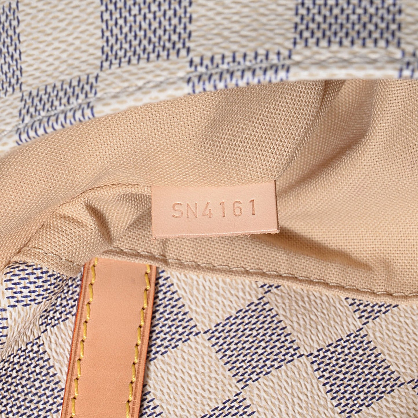 Damier Azur Figheri PM