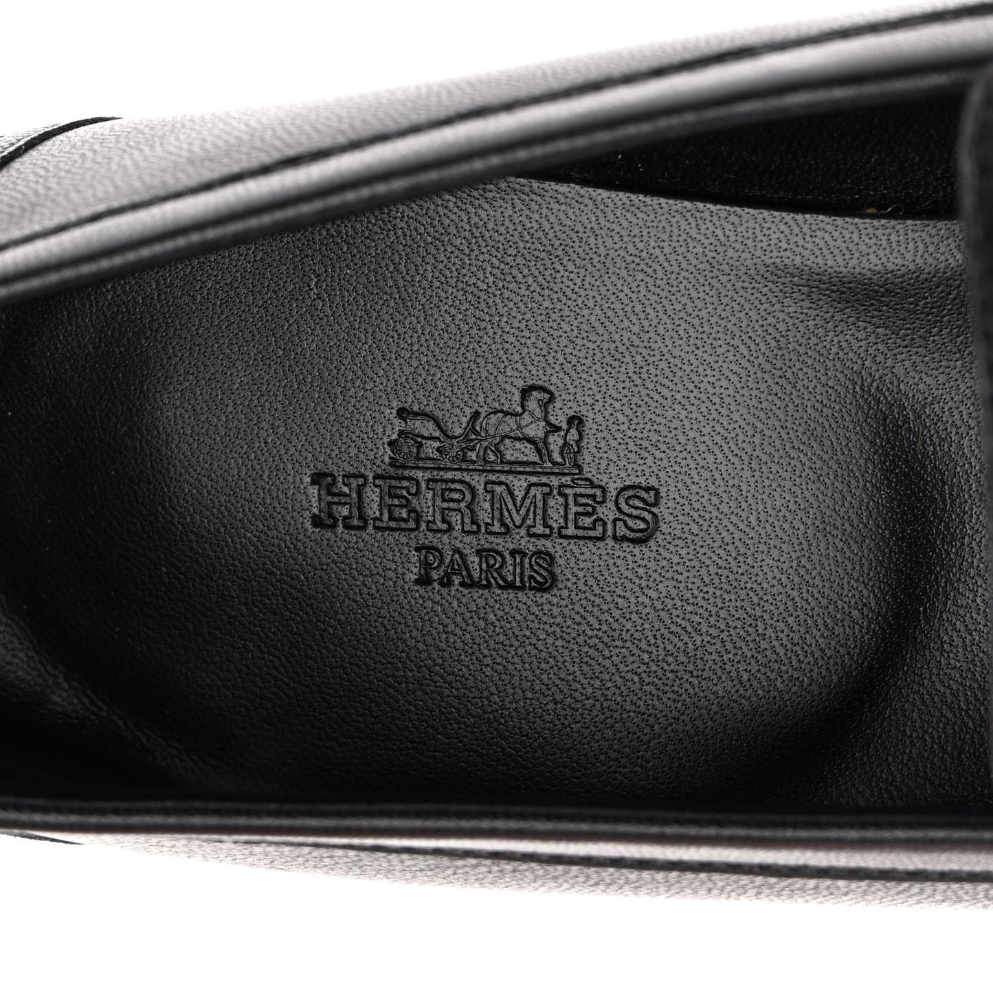 Goatskin Womens Royal Loafers 35.5 Black