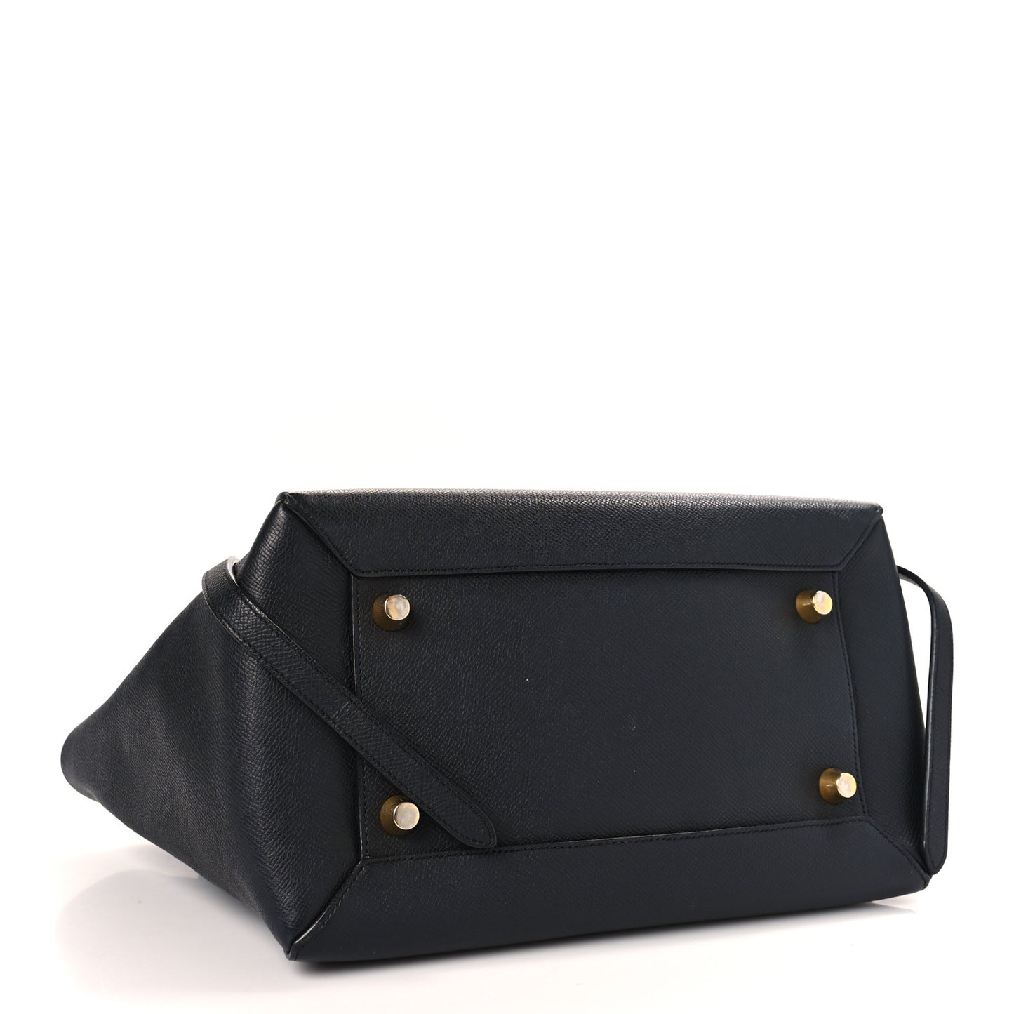 Grained Calfskin Mini Belt Bag Black