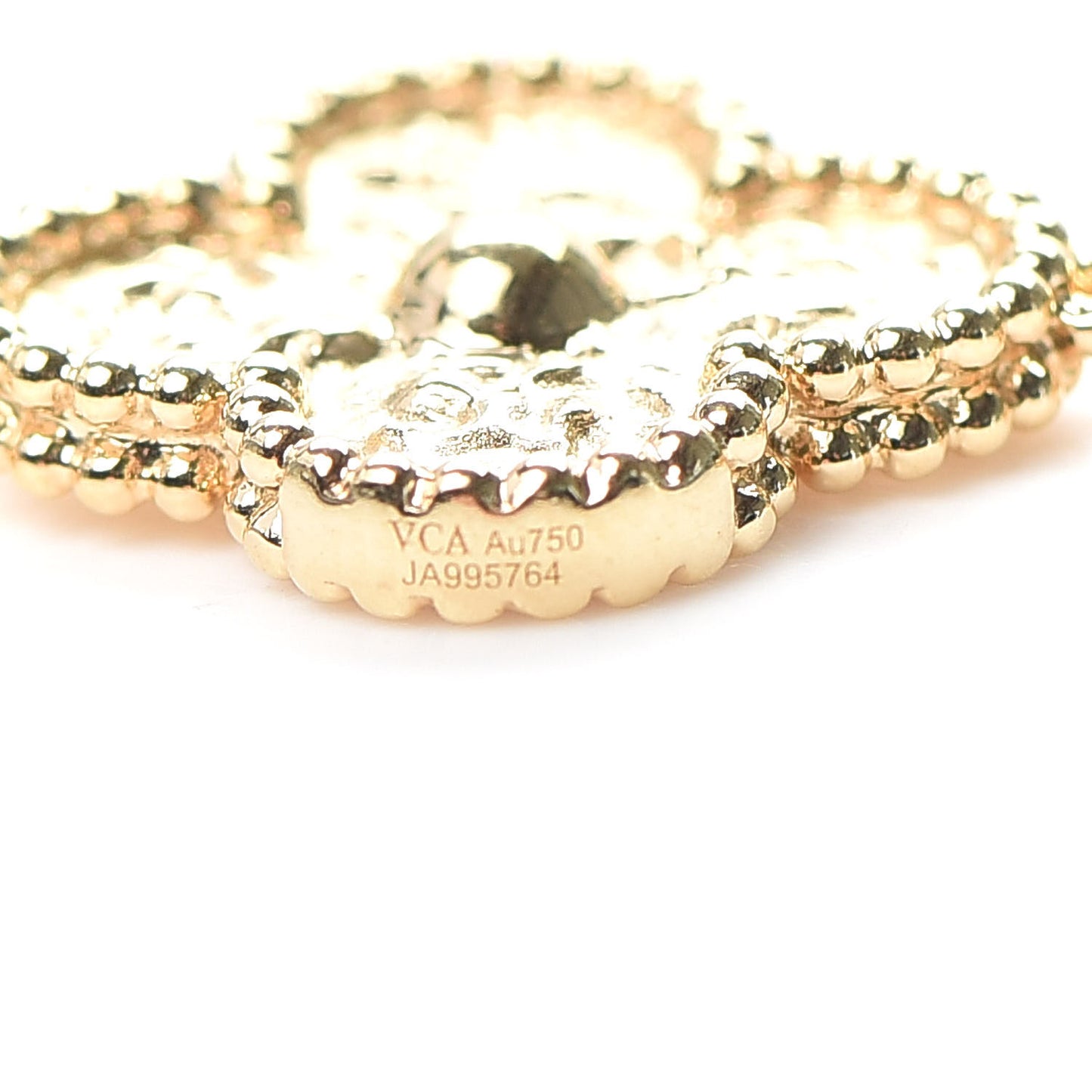 18K Yellow Gold 5 Motifs Vintage Alhambra Bracelet