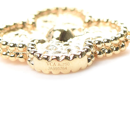 Van Cleef & Arpels 18K Yellow Gold 5 Motifs Vintage Alhambra Bracelet 5 of 7
