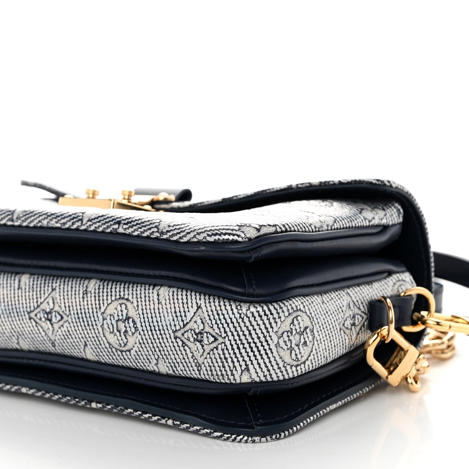 Louis Vuitton Monoglam Pochette Metis East West Blue 9 of 9