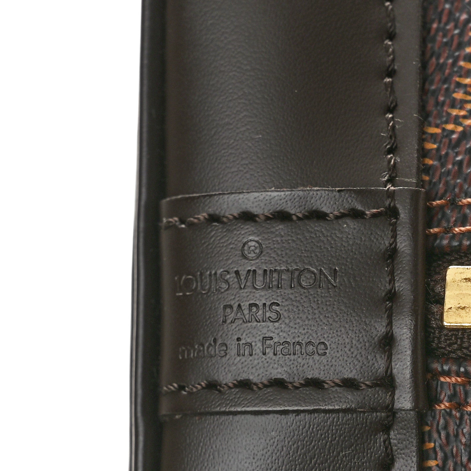 Louis Vuitton Damier Ebene Alma PM 7 of 10