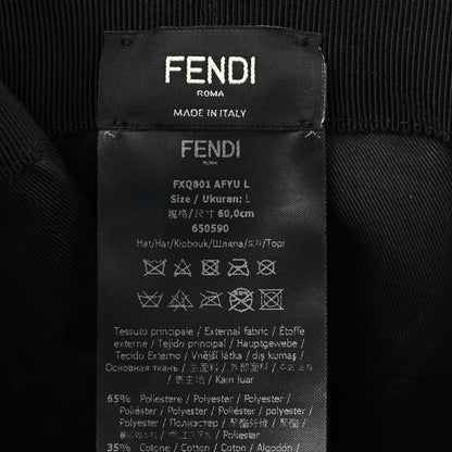 Fendi X SARA COLEMAN Canvas FF Vertigo Bucket Hat L Turquoise 8 of 8