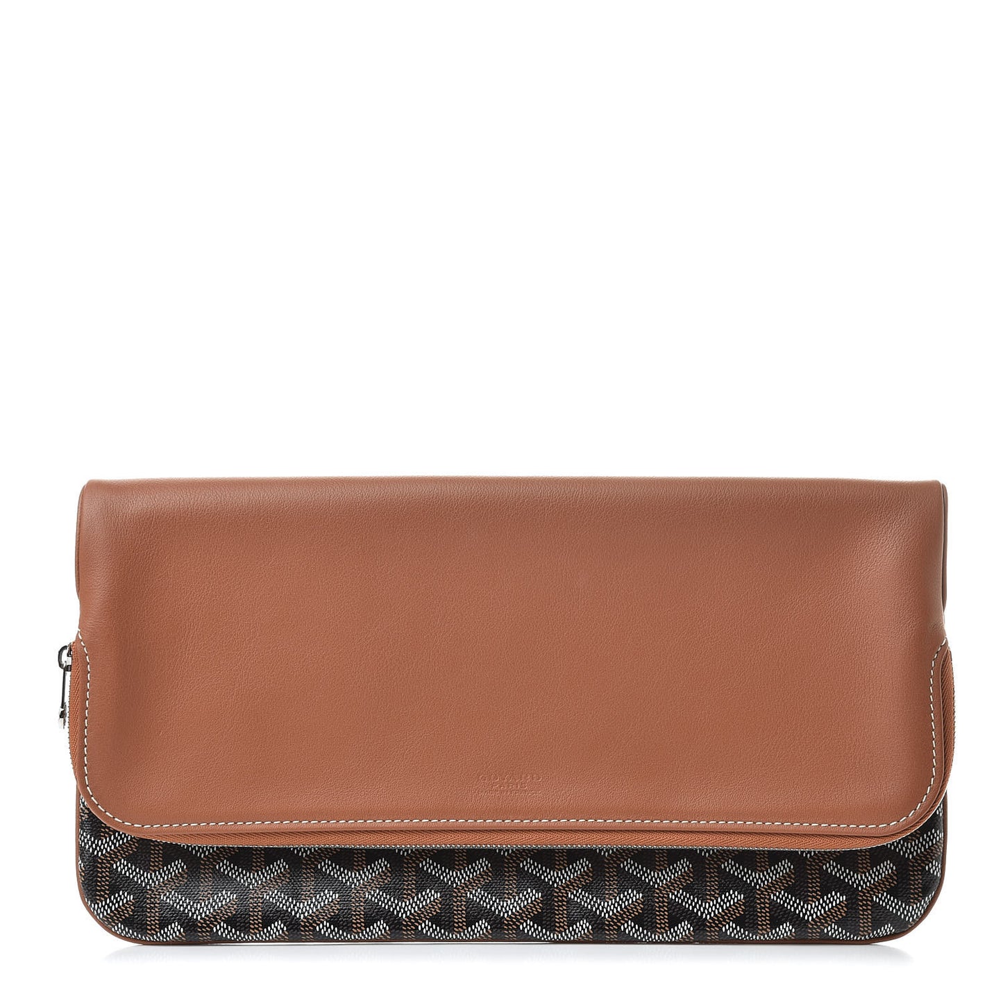 Goyardine Sainte Marie Soft Clutch Black Gold