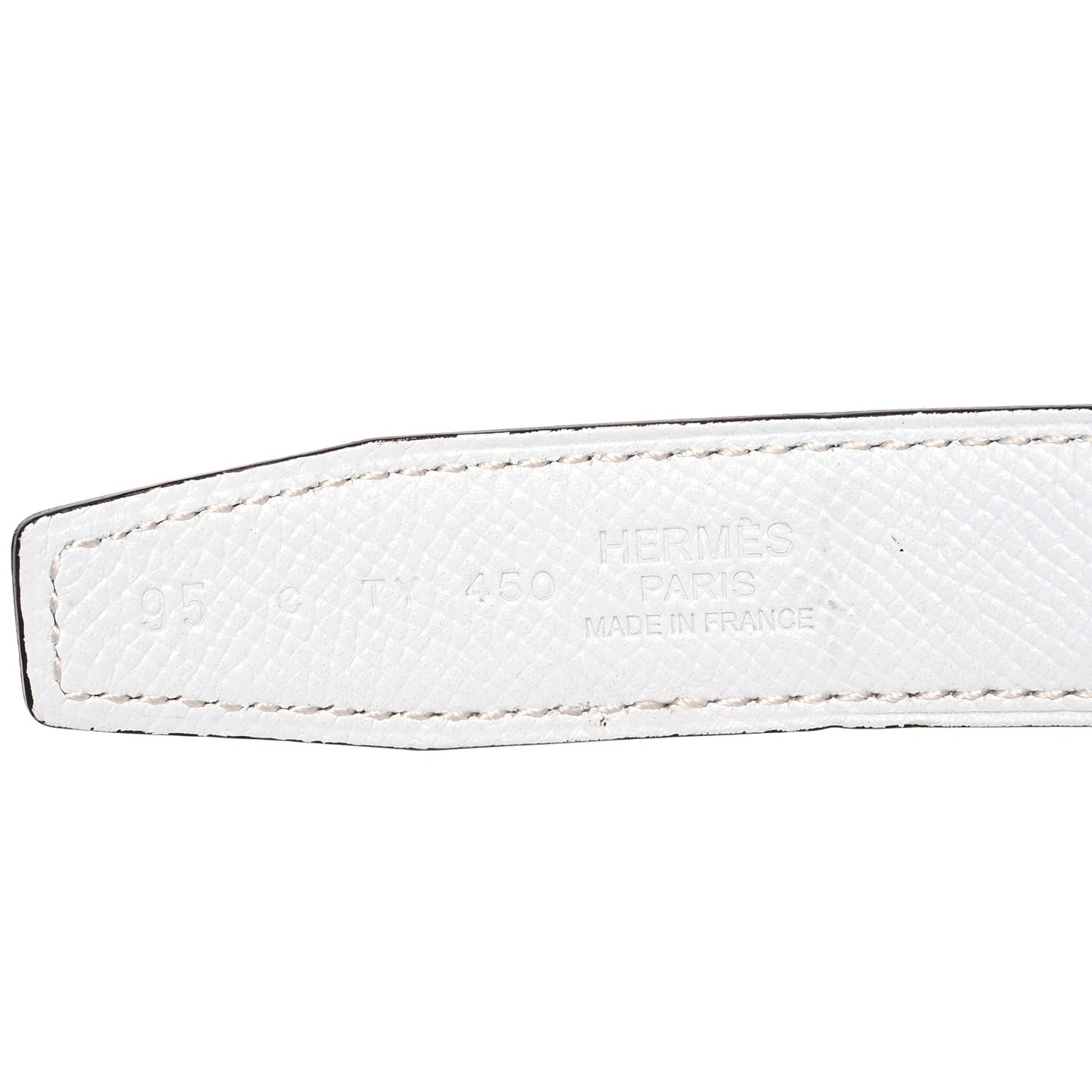 Swift Epsom 32mm H Belt 95 38 Etoupe White