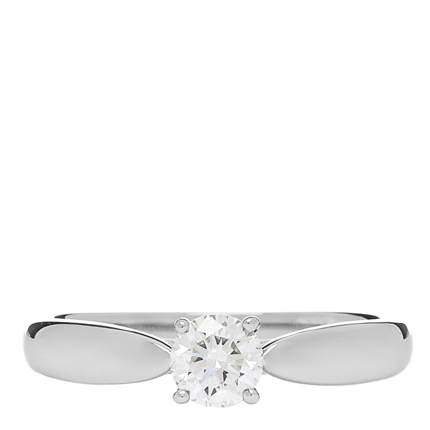 Platinum Diamond .29ct Harmony Solitaire Engagement Ring 49 5