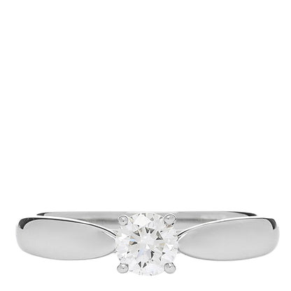 Tiffany Platinum Diamond .29ct Harmony Solitaire Engagement Ring 49 5 1 of 6