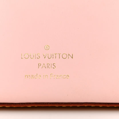 Louis Vuitton Damier Azur Elizabeth Pencil Pouch Rose Ballerine 6 of 10