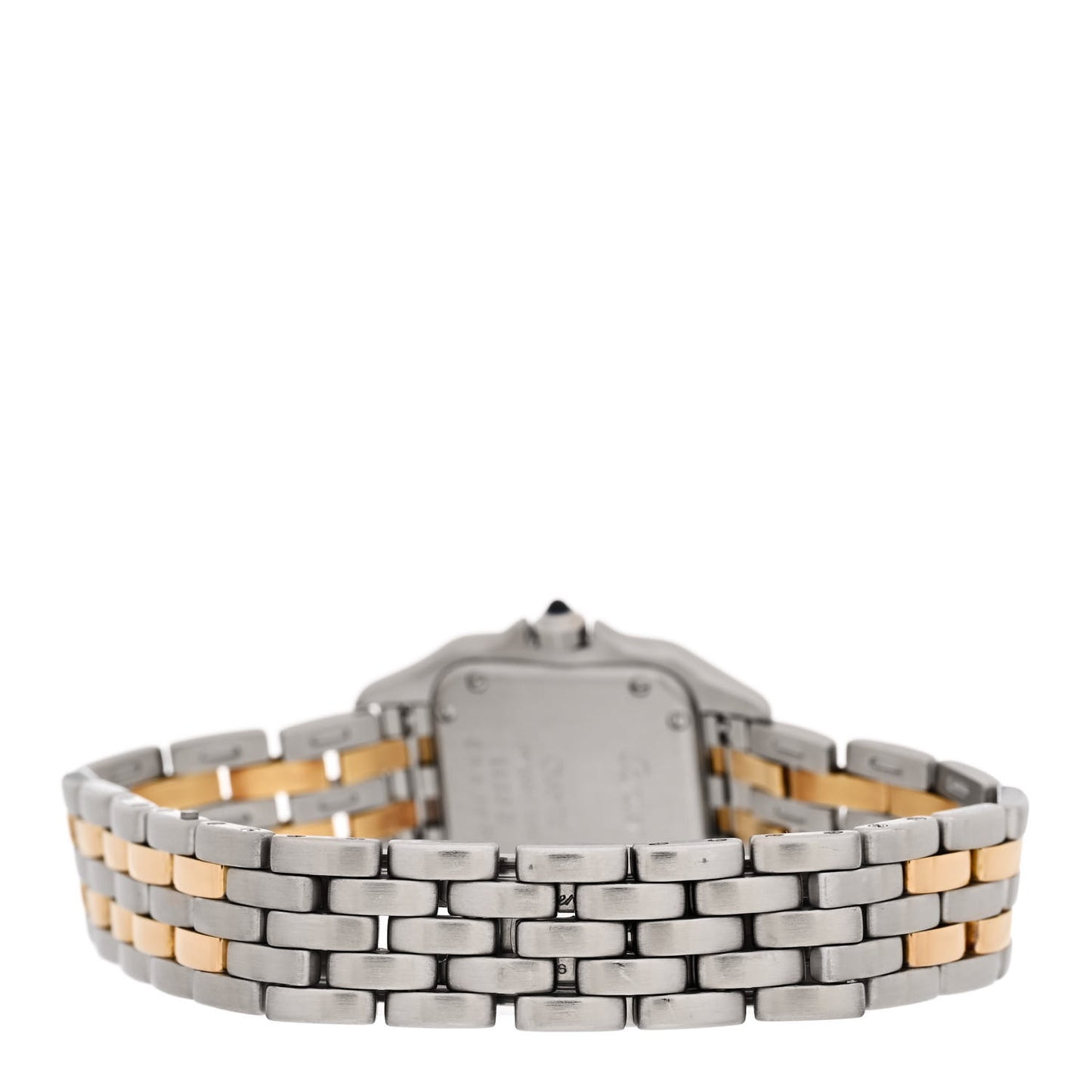 Stainless Steel 18K Yellow Gold 22mm Panthere Quartz Watch