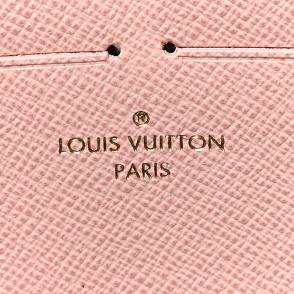 Louis Vuitton Monogram Clemence Wallet Rose Ballerine 6 of 7