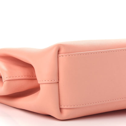 Bottega Veneta Calfskin Small The Point Triangle Bag Peachy 7 of 8