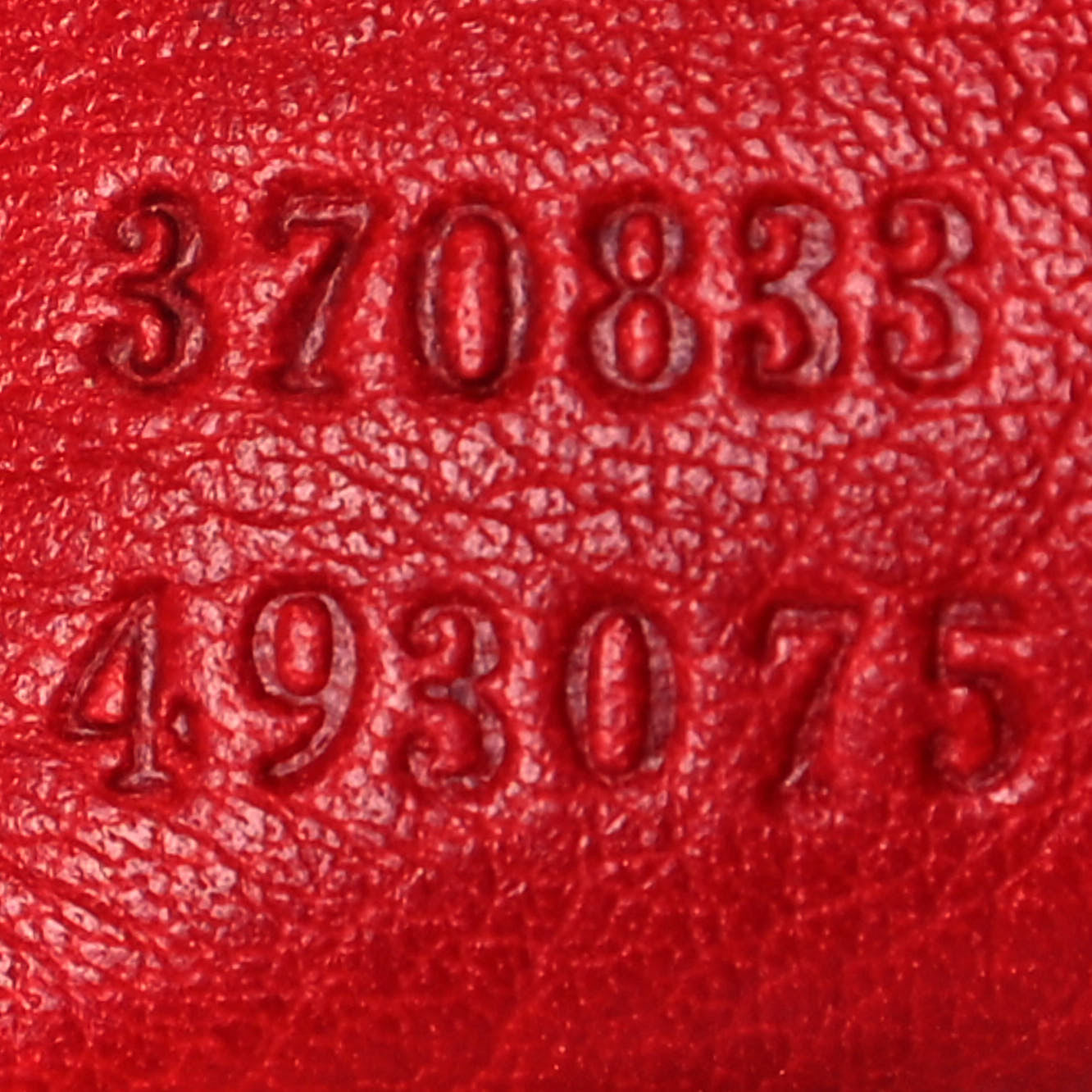 Gucci Cellarius Calfskin Medium Bamboo Backpack Hibiscus Red 6 of 15