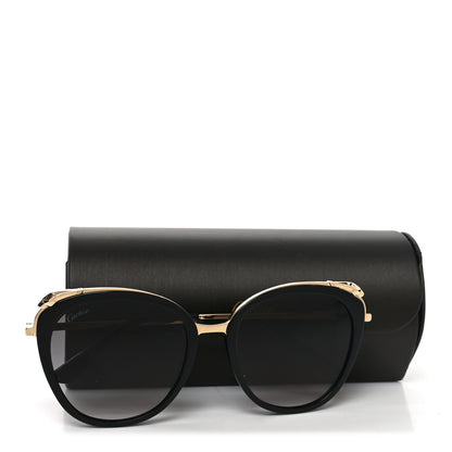 Cartier Panthere De Cartier Sunglasses CT0150S Black Gold 7 of 7