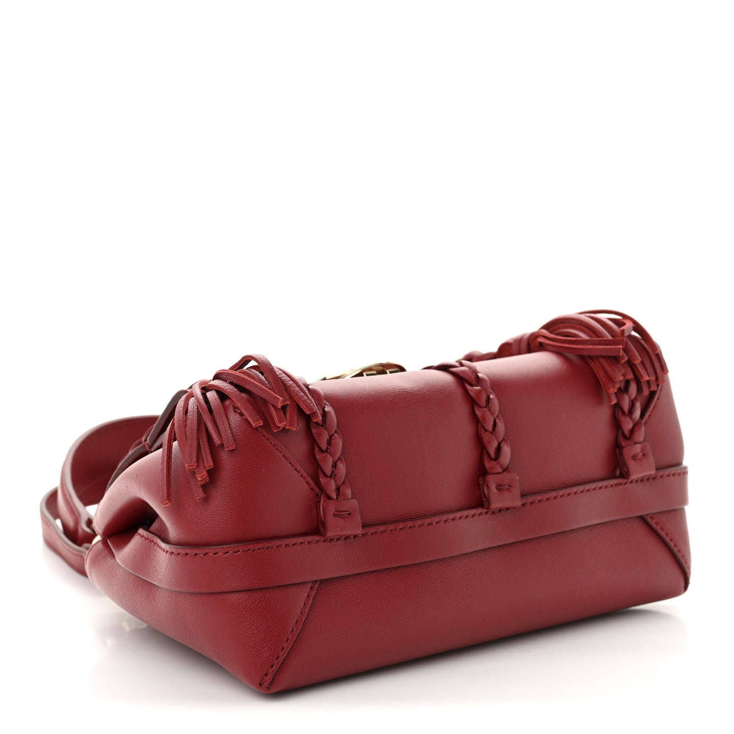 Nappa Mini Penelope Soft Shoulder Bag Red