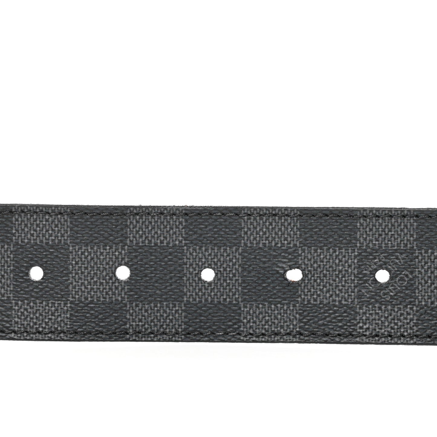 Damier Graphite 40mm LV Initiales Belt 95/38