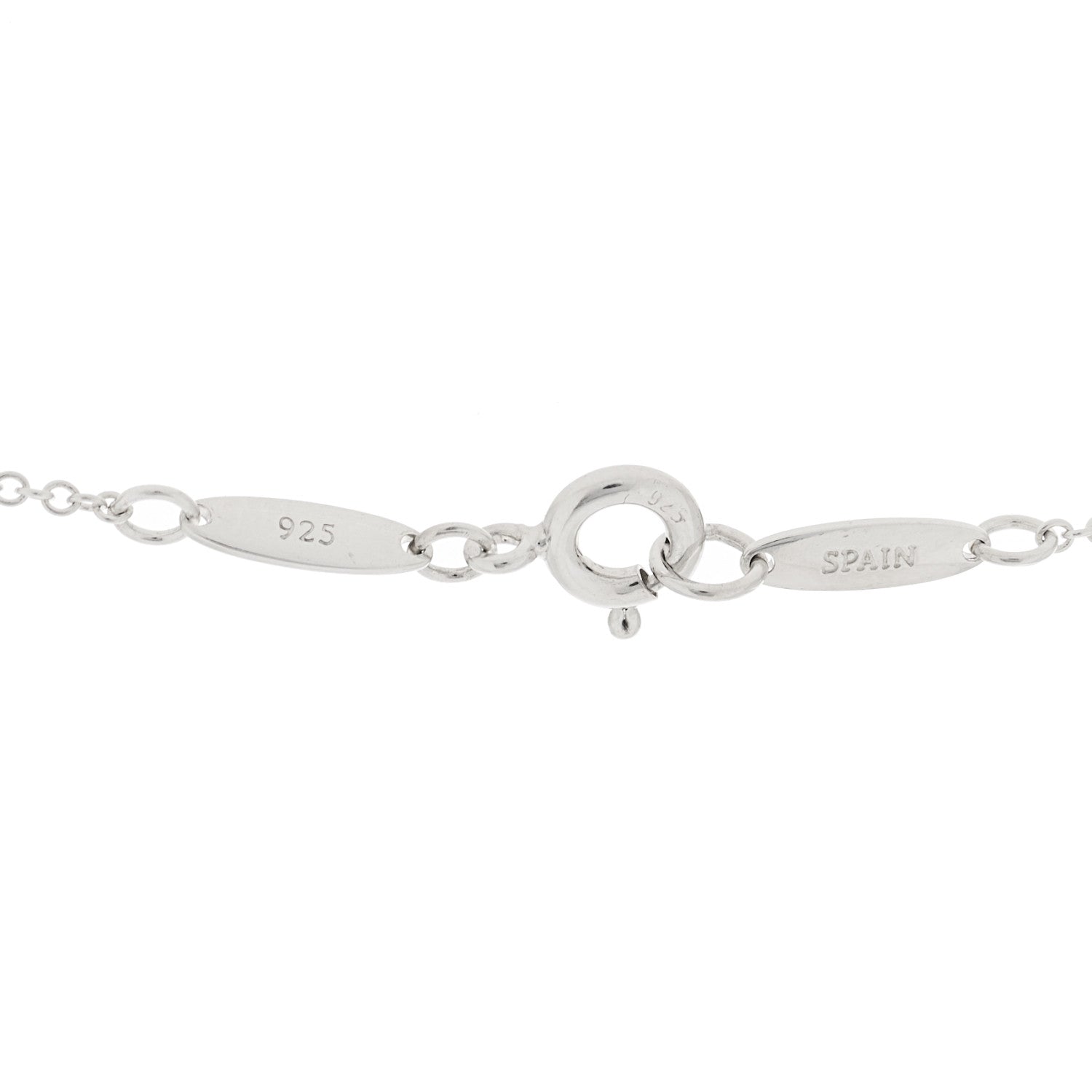 Tiffany Sterling Silver 16mm Elsa Peretti Open Heart Pendant Necklace 5 of 6
