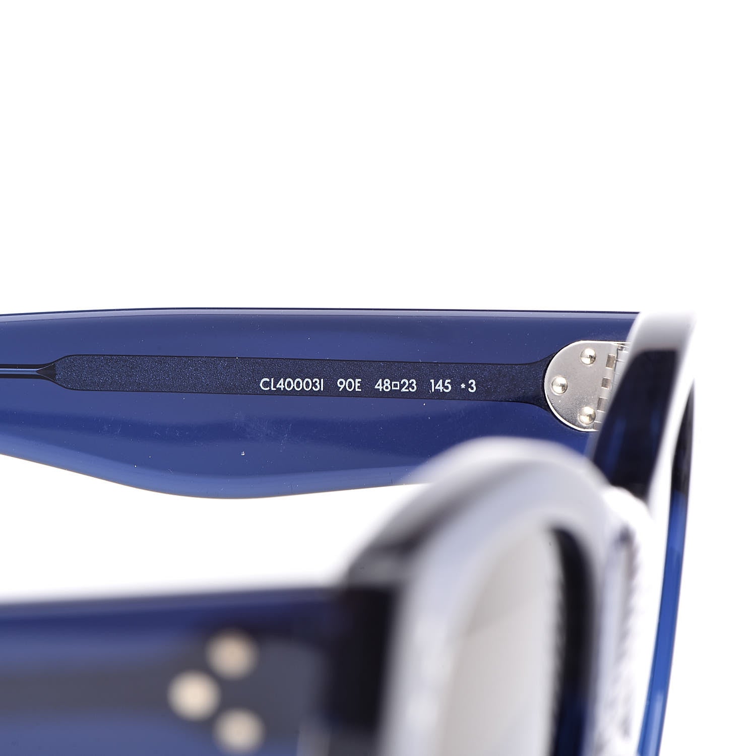 Celine Sunglasses CL 400031 Blue 6 of 6