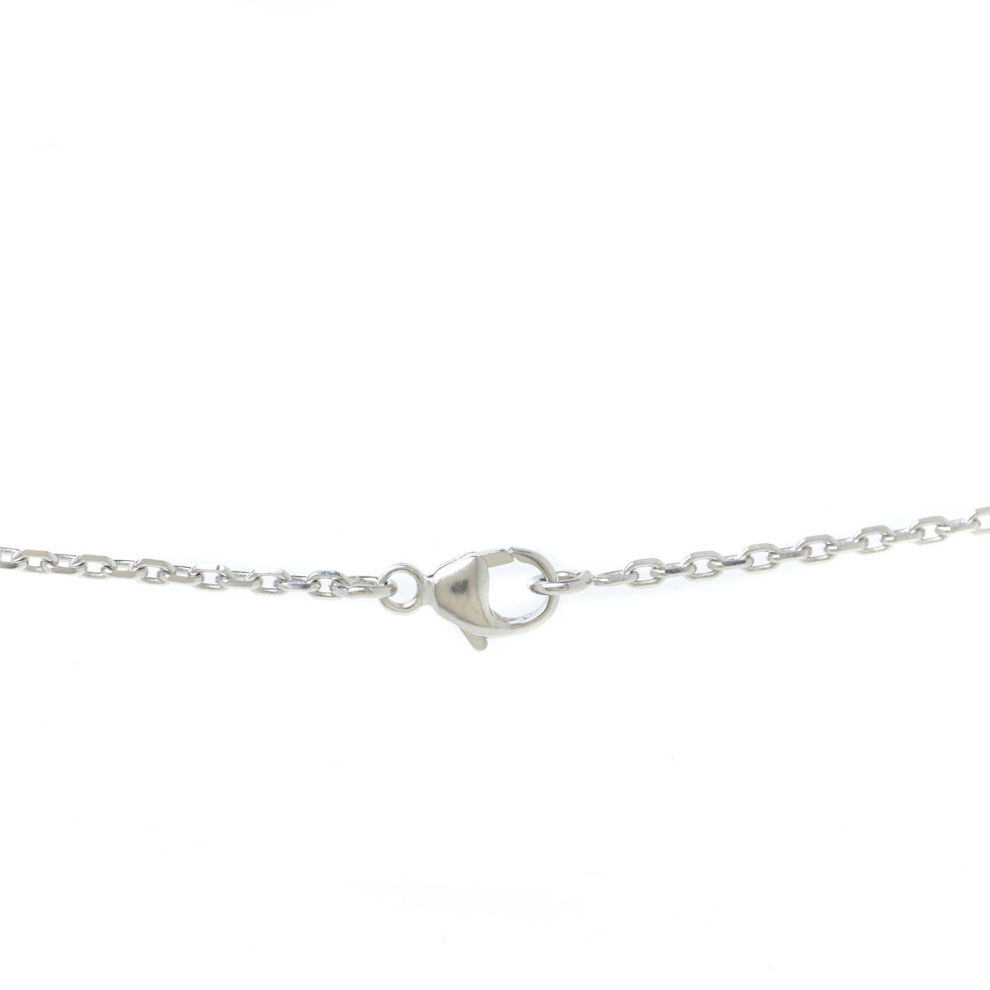 Palladium Mini Pop H Pendant Necklace Rose Dragee