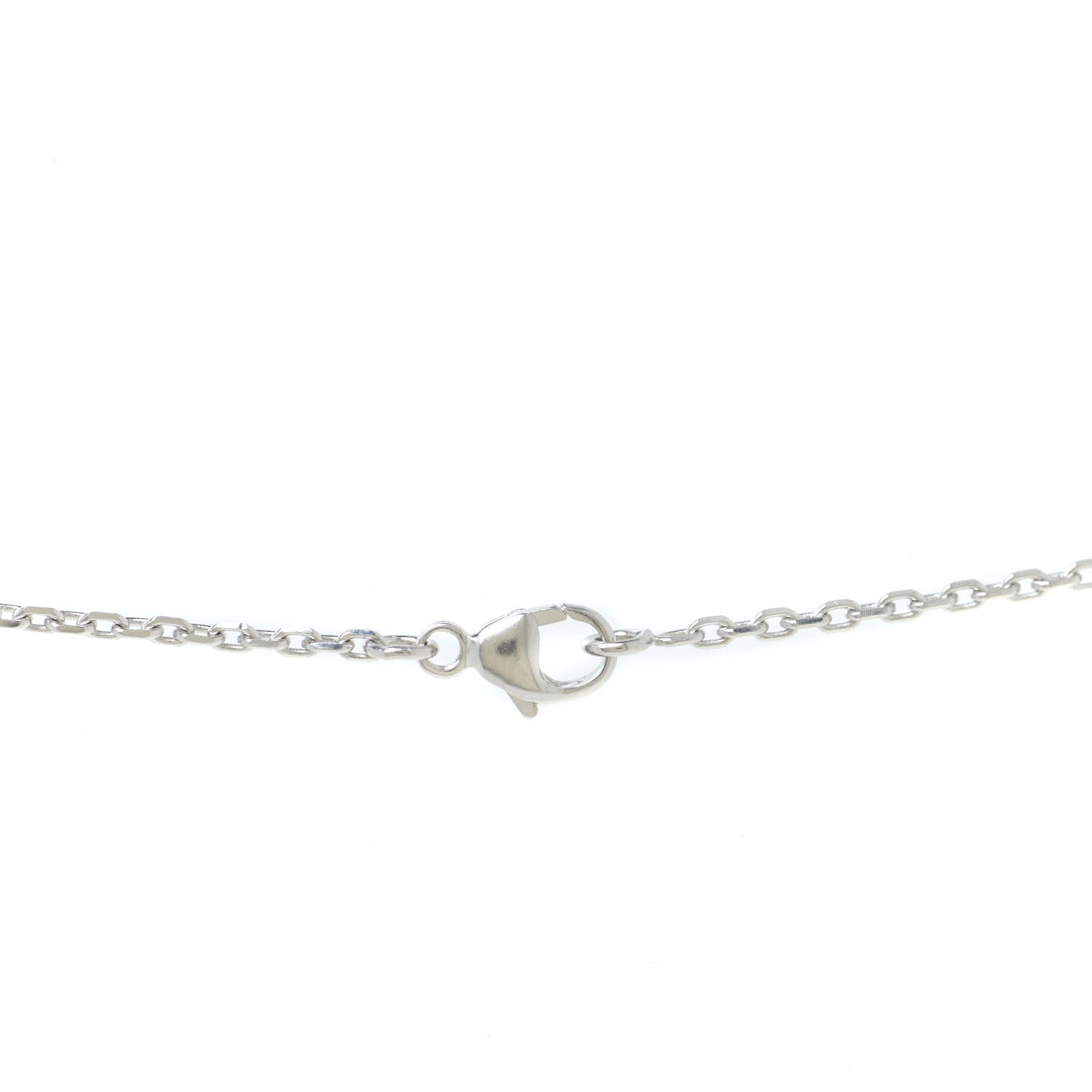 Hermes Palladium Mini Pop H Pendant Necklace Rose Dragee 5 of 7