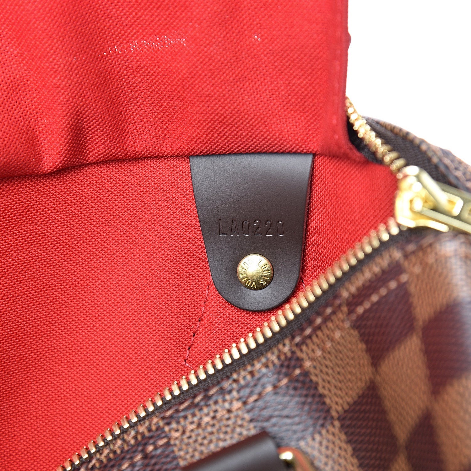 Louis Vuitton Damier Ebene Speedy Bandouliere 25 6 of 10