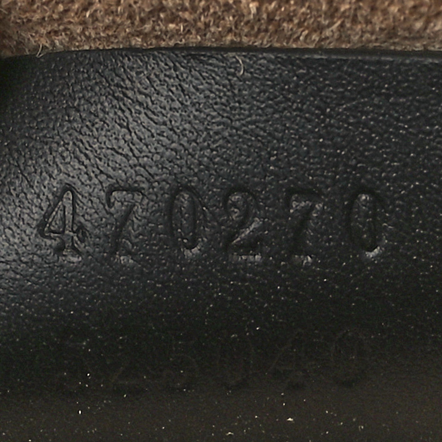 Gucci Calfskin Mini Sylvie Top Handle Bag Black 8 of 12