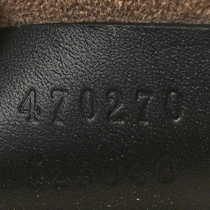 Gucci Calfskin Mini Sylvie Top Handle Bag Black 8 of 12