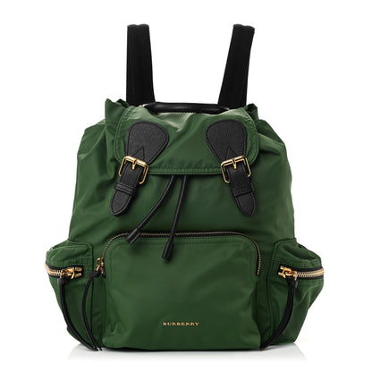 Burberry Nylon Medium Rucksack Backpack Green 1 of 11