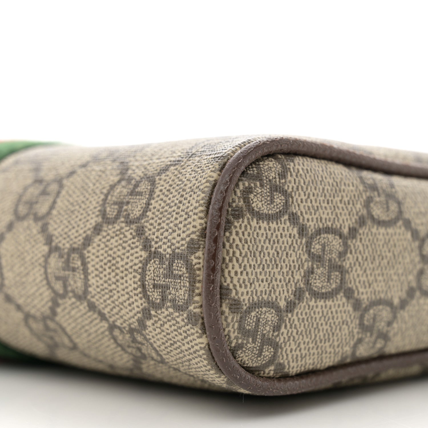 Gucci GG Supreme Monogram Web Small Ophidia Messenger Bag Brown 10 of 14