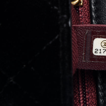 Chanel Velvet Quilted Mini Rectangular Flap Black 5 of 13