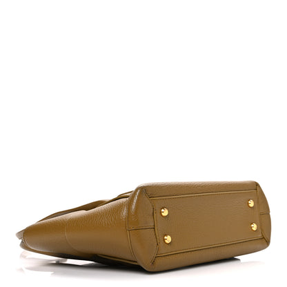Bottega Veneta Grained Calfskin Maxi Intrecciato Small Arco Moutarde 4 of 13