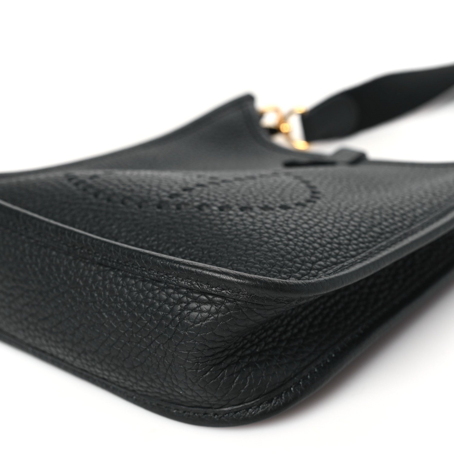 Hermes Taurillon Clemence Evelyne TPM Black 10 of 10