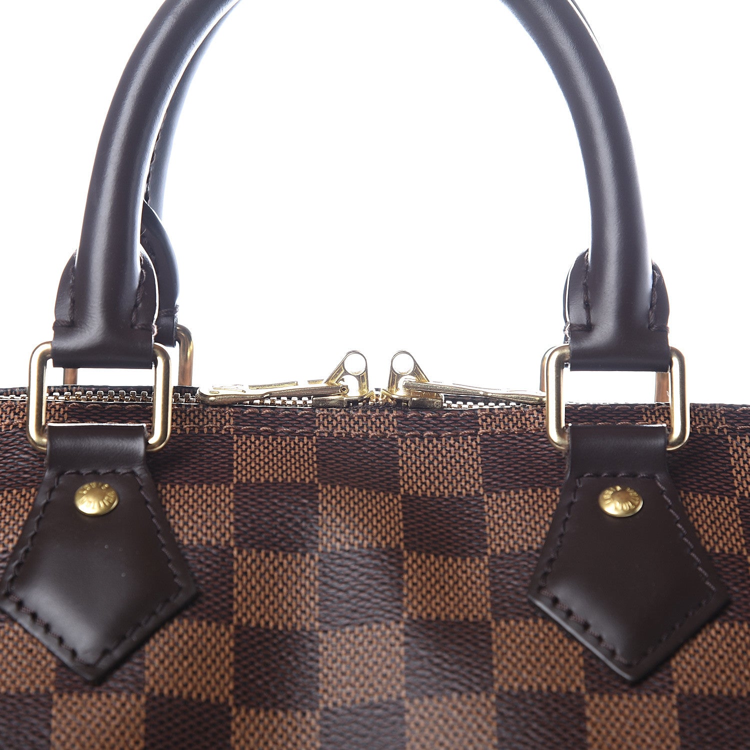 Louis Vuitton Damier Ebene Speedy Bandouliere 25 10 of 10