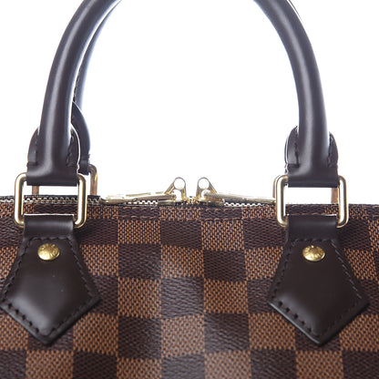 Louis Vuitton Damier Ebene Speedy Bandouliere 25 10 of 10