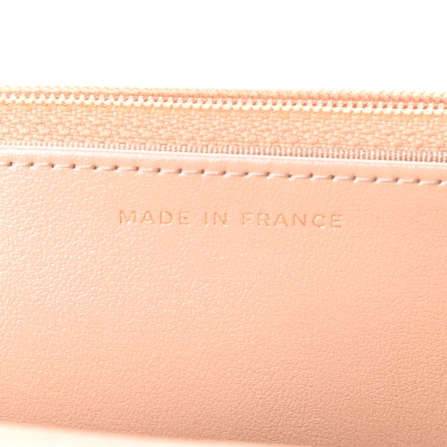 Chanel Iridescent Caviar Quilted Wallet On Chain WOC Beige 7 of 12