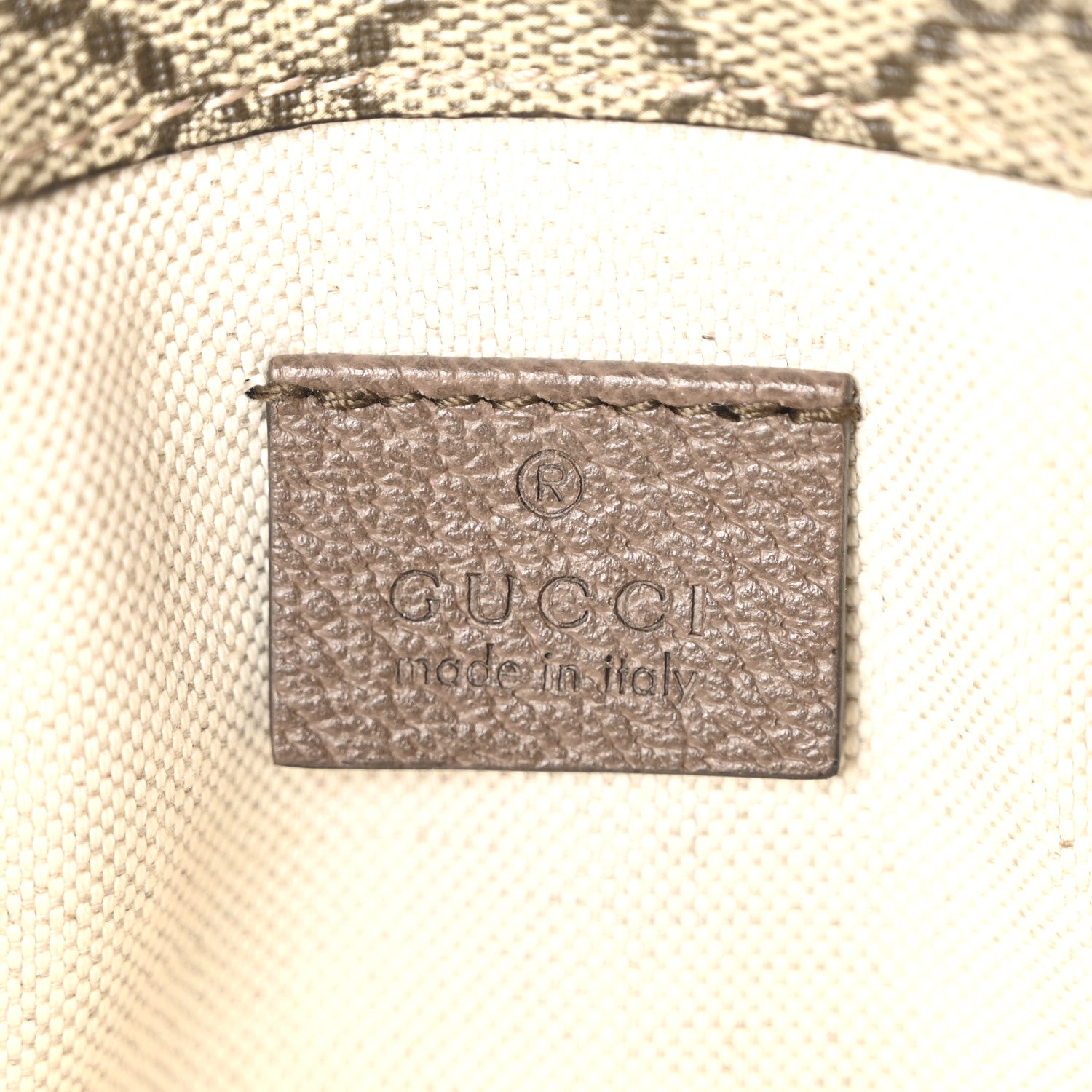 Gucci GG Supreme Monogram Neo Vintage Web Belt Bag Brown 6 of 10