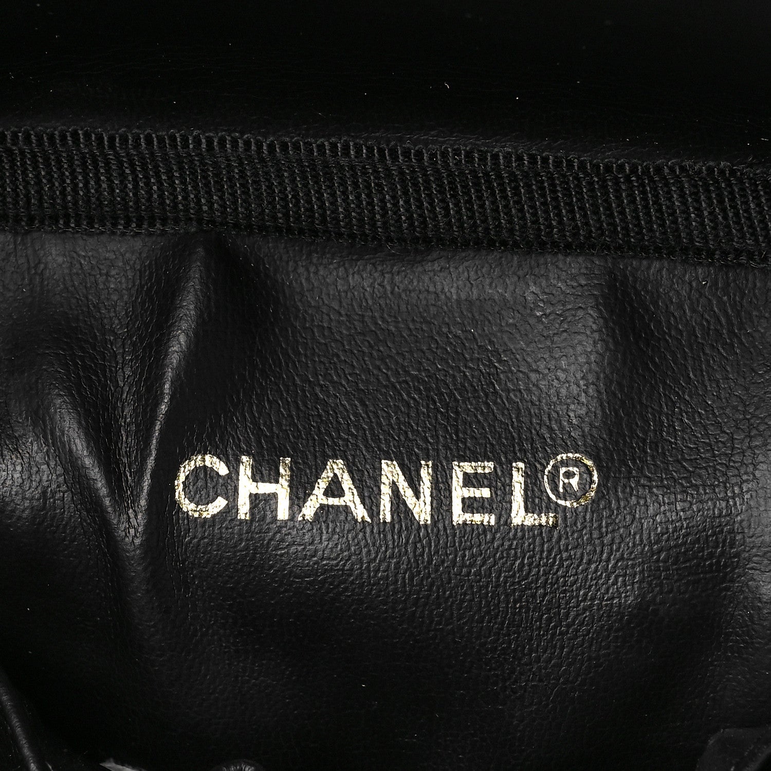 Chanel Lambskin Vanity Cosmetic Case Black 8 of 11