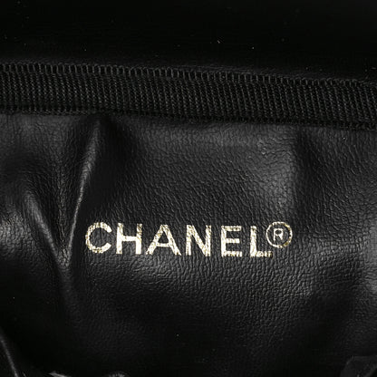 Chanel Lambskin Vanity Cosmetic Case Black 8 of 11