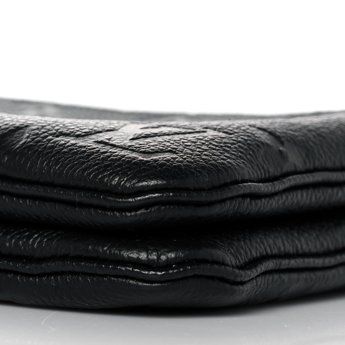 Empreinte Double Zip Pochette Black