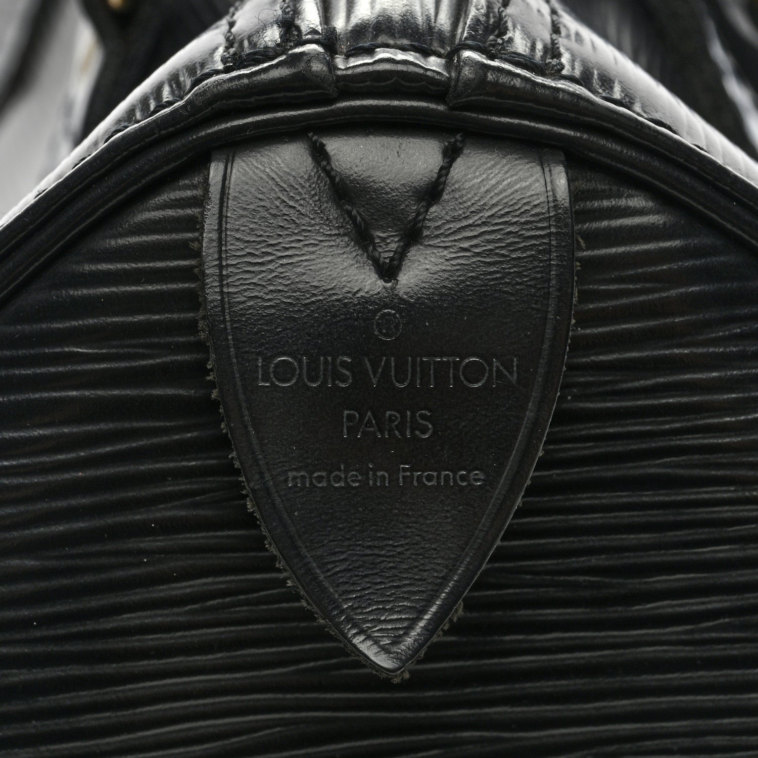 Louis Vuitton Epi Speedy 25 Black 6 of 9