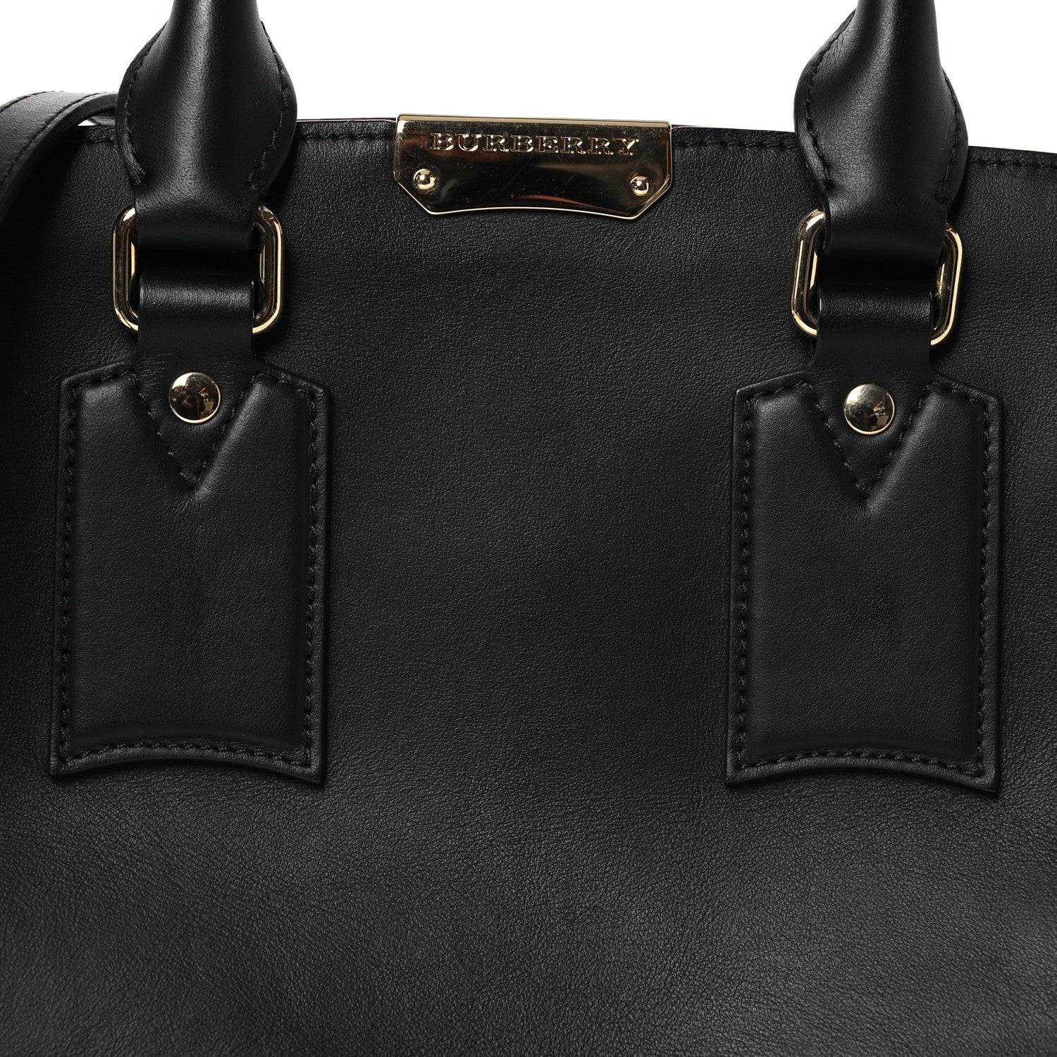 Burberry Calfskin Small Clifton Bag Black 9 of 15
