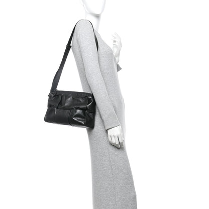 Bottega Veneta Paper Calfskin Maxi Intreccio Medium Arco Camera Bag Camping 2 of 9