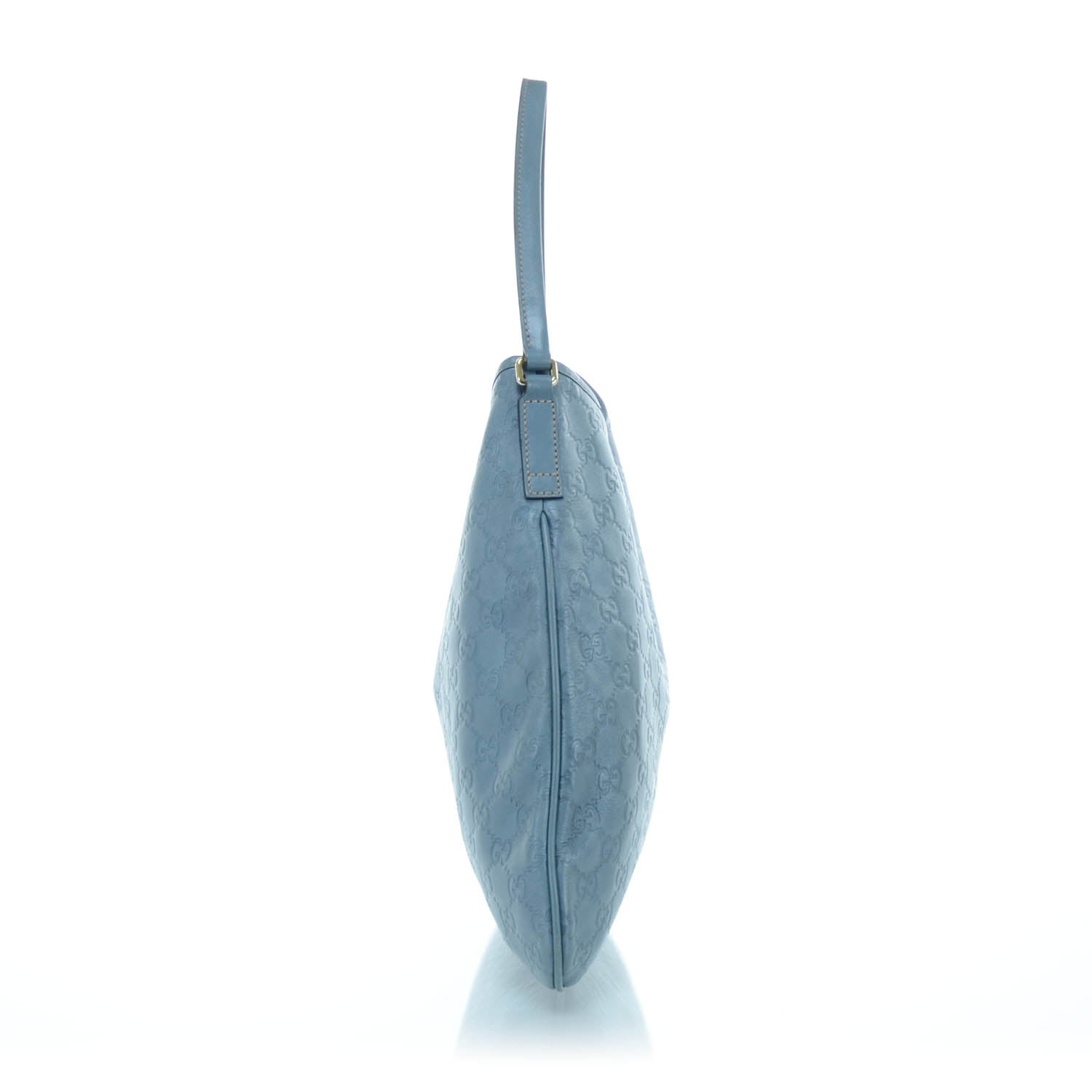 Gucci Guccissima New Britt Hobo Blue 4 of 10
