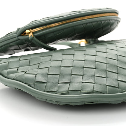 Bottega Veneta Nappa Intrecciato Medium Gemelli Aloe 9 of 10