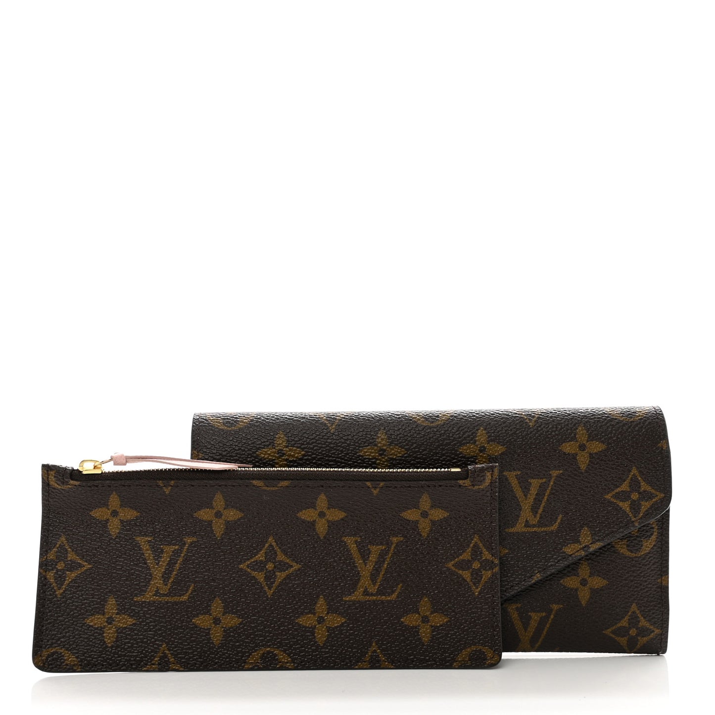 Monogram Josephine Wallet Rose Ballerine