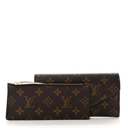Louis Vuitton Monogram Josephine Wallet Rose Ballerine 3 of 7